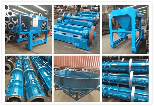 Concrete poles machines for Indonesian customers
